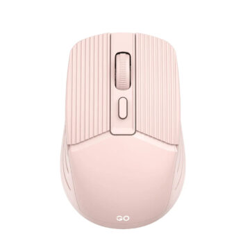 Fantech Mouse Inalámbrico W605 GO Pink Wireless USB Dongle 1600 Dpi AA