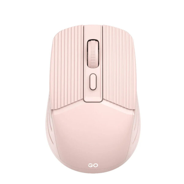 Fantech Mouse Inalámbrico W605 GO Pink Wireless USB Dongle 1600 Dpi AA