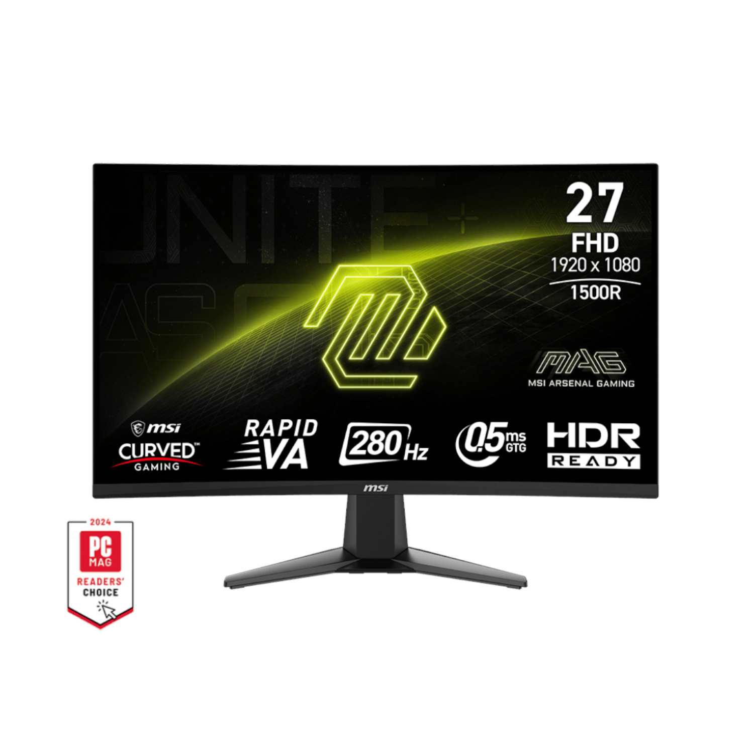 MSI Monitor Gamer MAG 276CXF 27 Pulgadas 280Hz 0.5ms