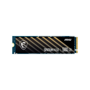 MSI Unidad de Almacenamiento SSD M2 SPATIUM M450 PCIe 4.0 NVMe M.2 500GB