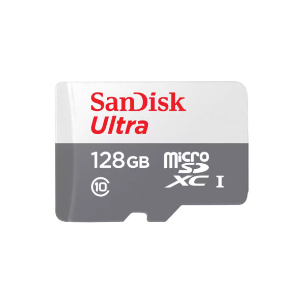 SanDisk Memoria MicroSD ULTRA MicroSDXC 128GB 100MB/s con Adaptador
