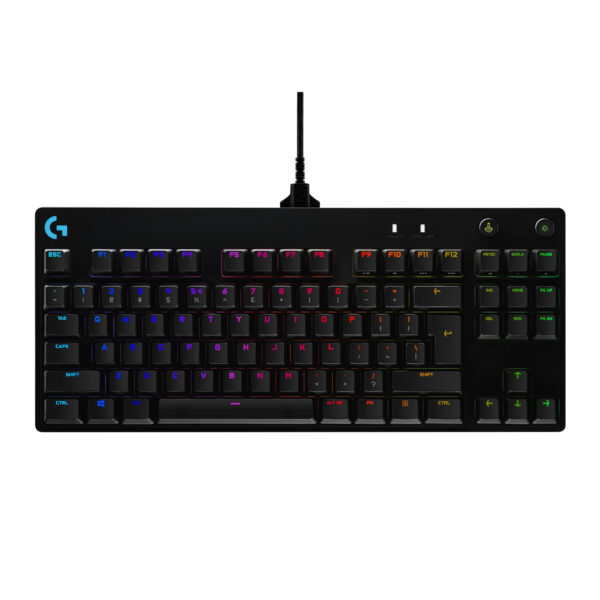 Logitech Teclado Mecánico PRO Gaming Blue Clicky TKL