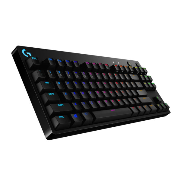 Logitech Teclado Mecánico PRO Gaming Blue Clicky TKL - Imagen 2