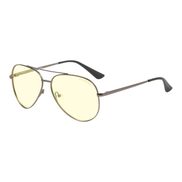Gunnar Lentes Gamer Maverick Gunmetal Amber - Imagen 3