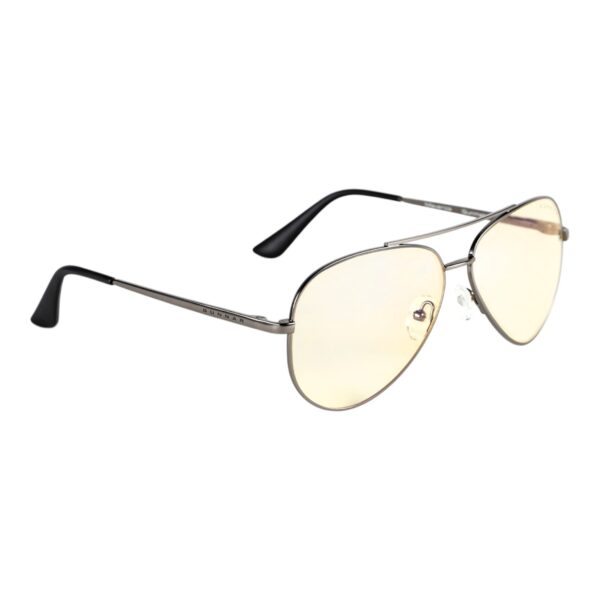 Gunnar Lentes Gamer Maverick Gunmetal Amber - Imagen 4