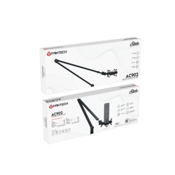 Fantech Soporte Micrófono Brazo Metálico STUDIO Series AC902S 80cm 360 grados