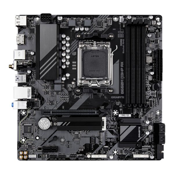 Gigabyte Placa Madre B650M D3HP AX WIFI Socket AM5 RYZEN 9000 Series - Imagen 2
