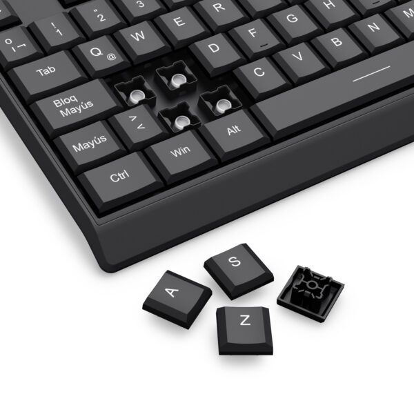 Redragon Teclado Membrana con Cable  Short Profile BK-8345 - Imagen 6