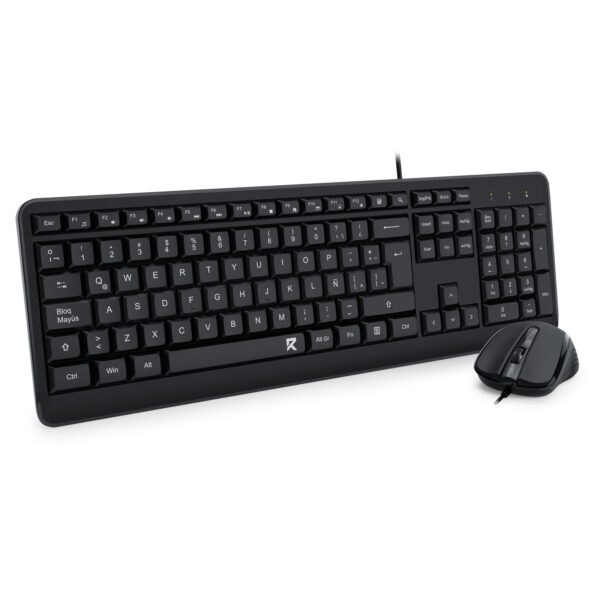 Redragon KIT Combo Mouse y Teclado con Cable Office/Home BS-7092 SP - Imagen 6