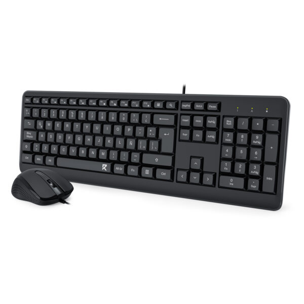 Redragon KIT Combo Mouse y Teclado con Cable Office/Home BS-7092 SP - Imagen 5