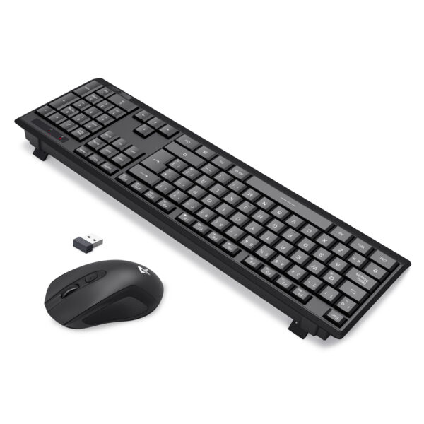 Redragon KIT Combo Mouse y Teclado Wireless USB 2.4G BS-8343A SP - Imagen 6