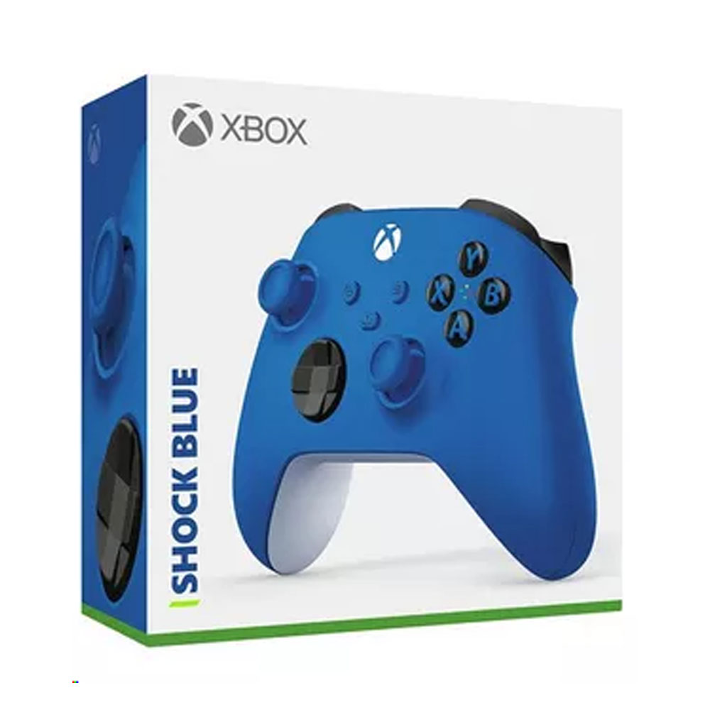 Controles y Game Pads Microsoft Gamepad Control XBOX Shock Blue EP2-29939 ETCHILE Microsoft Gamepad Control XBOX Shock Blue EP2-29939 - Imagen 2