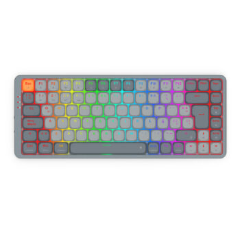 Redragon Teclado Mecánico AZURE K652GG-RGB-PRO-SP Español 75% 3 Modos Wired/2.4G/BT Aluminio