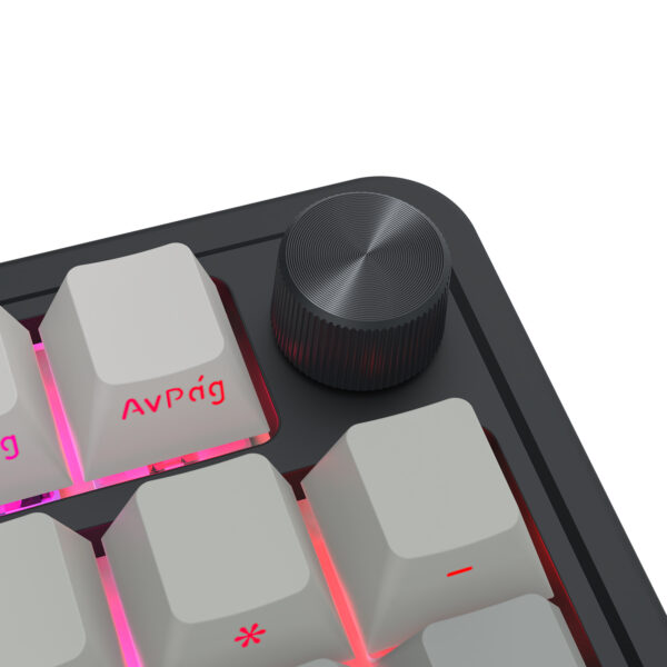 Redragon Teclado Mecánico EISA MAX K686SP RGB 3 Modos BT/Wireless/Cable 90% Gasket Hot Swap SP - Imagen 3