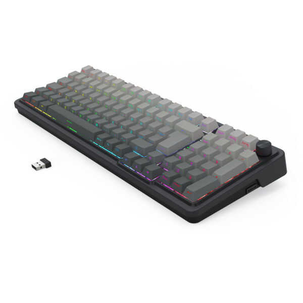 Redragon Teclado Mecánico EISA MAX K686SP RGB 3 Modos BT/Wireless/Cable 90% Gasket Hot Swap SP - Imagen 7