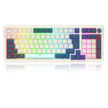 Redragon Teclado Mecánico EISA PRO K686WB 3 Modos BT/Wireless/Cable 99 Teclas Gasket Hot Swap ESP