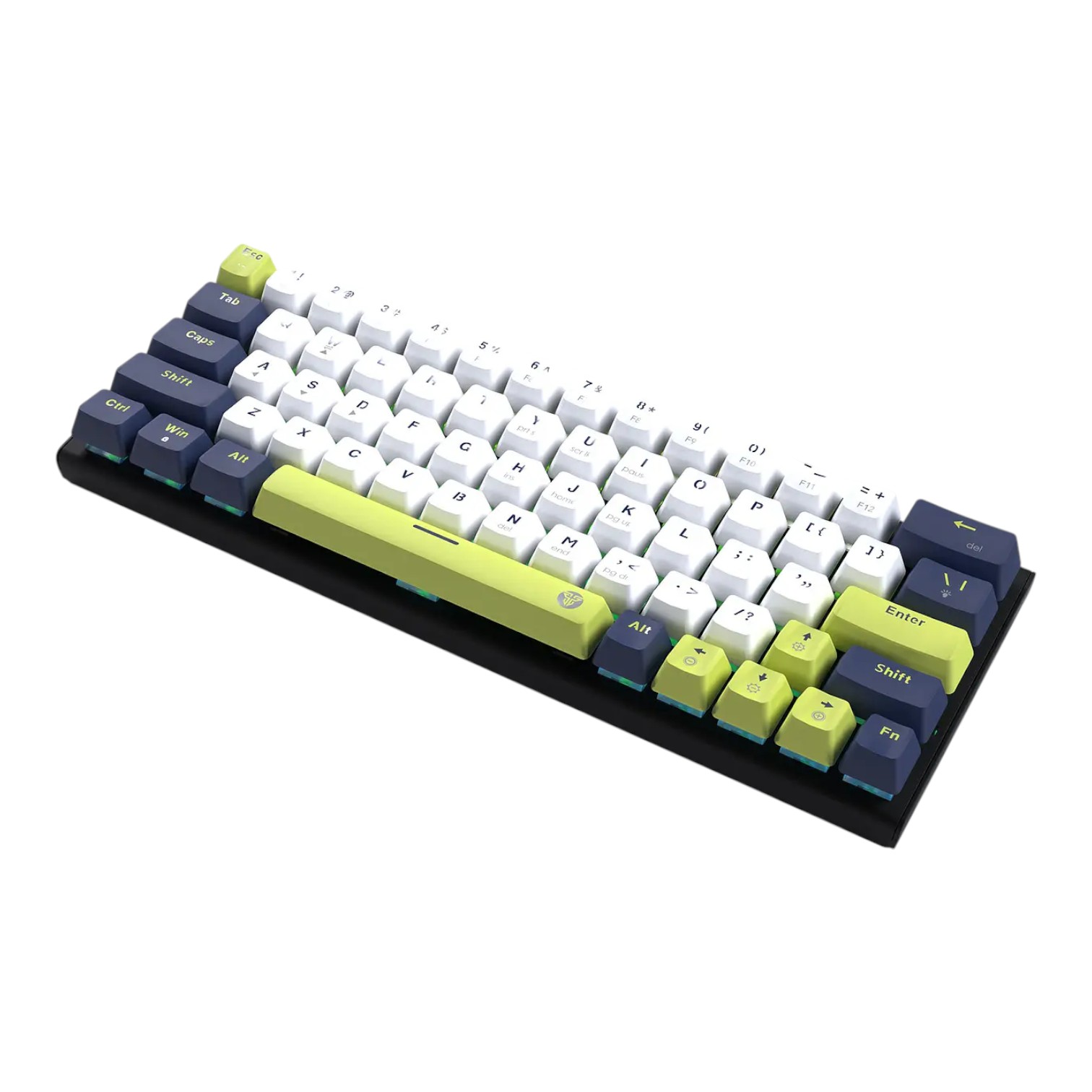 Periféricos Fantech Teclado Mecánico MK874V2 ATOM63 Mori Edition White (Switch Red) ENG ETCHILE Fantech Teclado Mecánico MK874V2 ATOM63 Mori Edition White (Switch Red) ENG - Imagen 2
