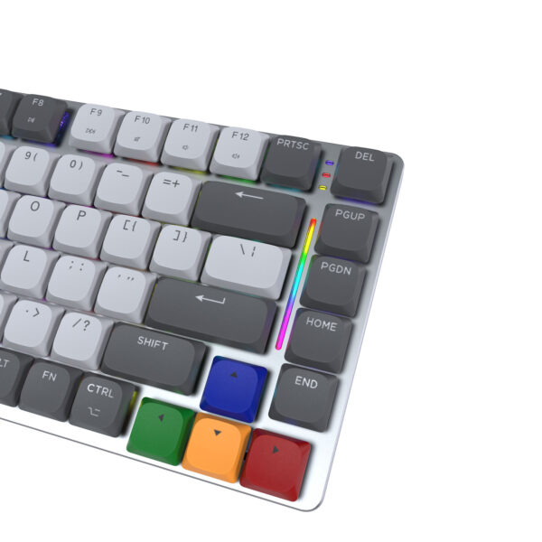 Fantech Teclado Mecánico MAXFIT AIR83 SNES Edition Switch Brown LOW PROFILE TRI-MODE BT/Wireless - Imagen 11