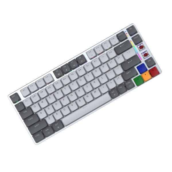 Fantech Teclado Mecánico MAXFIT AIR83 SNES Edition Switch Brown LOW PROFILE TRI-MODE BT/Wireless - Imagen 9
