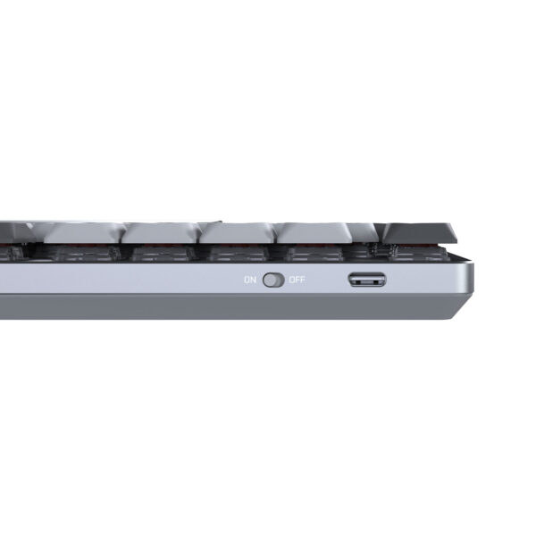 Fantech Teclado Mecánico MAXFIT AIR83 SNES Edition Switch Brown LOW PROFILE TRI-MODE BT/Wireless - Imagen 4