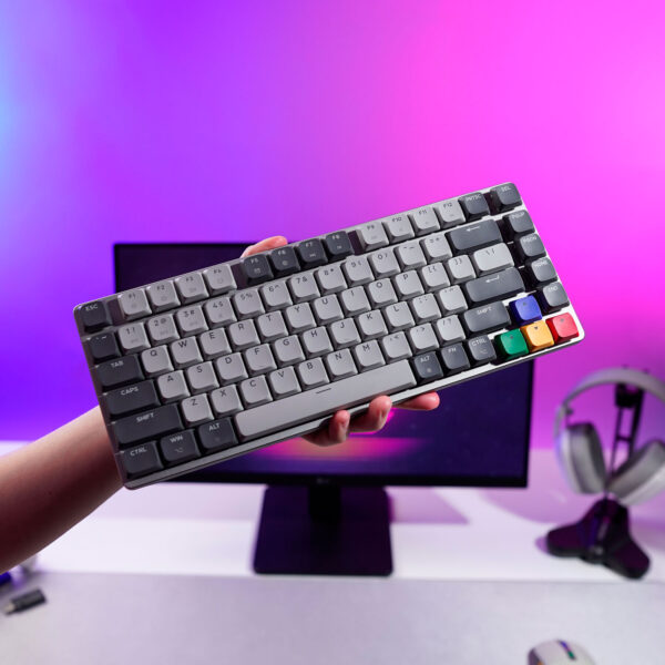 Fantech Teclado Mecánico MAXFIT AIR83 SNES Edition Switch Brown LOW PROFILE TRI-MODE BT/Wireless - Imagen 33