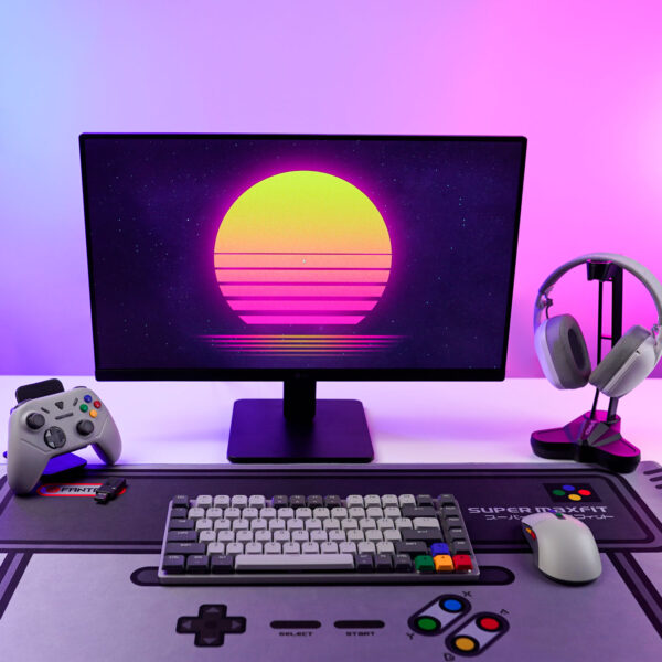 Fantech Teclado Mecánico MAXFIT AIR83 SNES Edition Switch Brown LOW PROFILE TRI-MODE BT/Wireless - Imagen 36