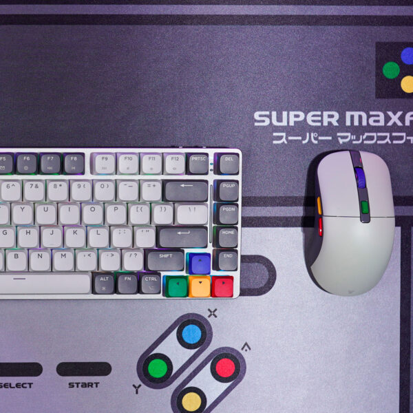 Fantech Teclado Mecánico MAXFIT AIR83 SNES Edition Switch Brown LOW PROFILE TRI-MODE BT/Wireless - Imagen 38