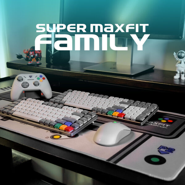 Fantech Mouse Inalámbrico KANATA S Supermaxfit SNES Edition Wireless Dual-Mode 2.4Ghz/Cable - Imagen 16