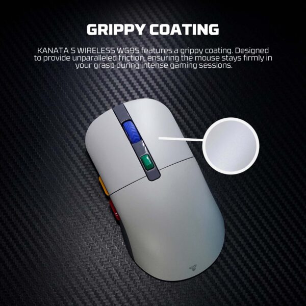 Fantech Mouse Inalámbrico KANATA S Supermaxfit SNES Edition Wireless Dual-Mode 2.4Ghz/Cable - Imagen 13