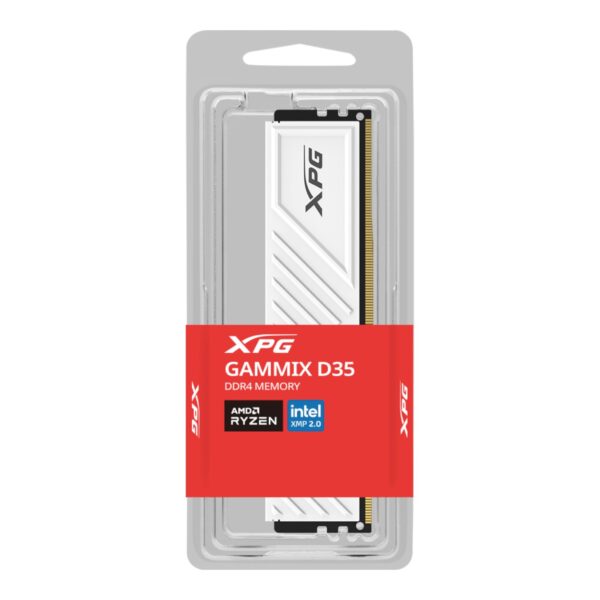 XPG Memoria RAM GAMMIX D35 8GB DDR4 3200MHz PC4-25600 WHITE - Imagen 5