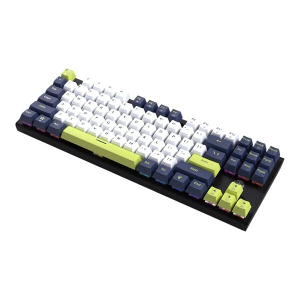 Fantech Teclado Mecánico MK877s ATOM87s Mori Edition White (Switch Blue) ENG - Imagen 2