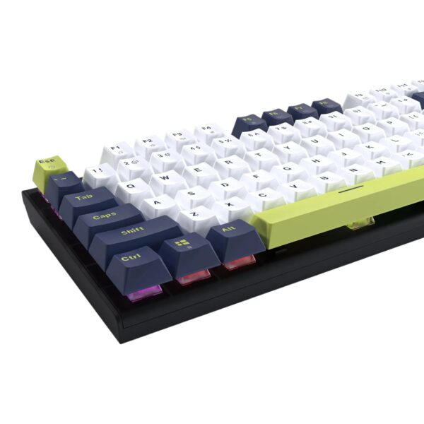 Fantech Teclado Mecánico MK877s ATOM87s Mori Edition White (Switch Blue) ENG - Imagen 8