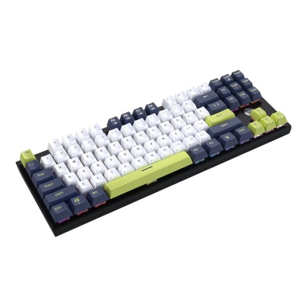 Fantech Teclado Mecánico MK877s ATOM87s Mori Edition White (Switch Blue) ENG - Imagen 5