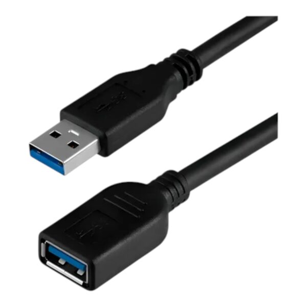 HP Cable Extensión USB 3.0 5Gbps Cable Trenzado 2mts - Imagen 2