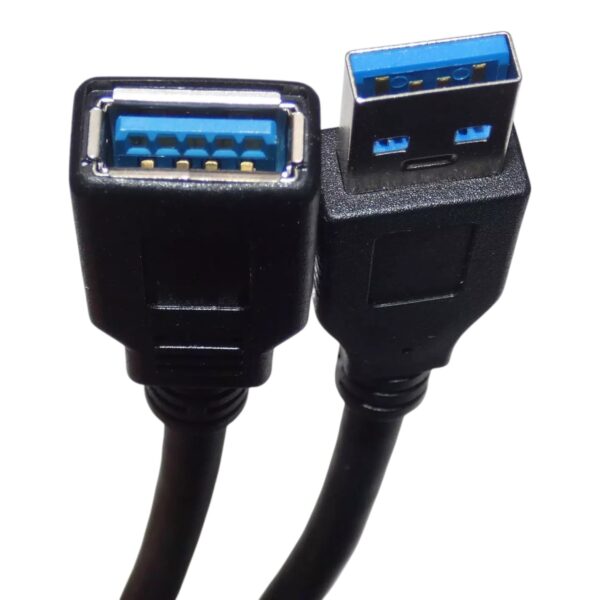 HP Cable Extensión USB 3.0 5Gbps Cable Trenzado 2mts - Imagen 3
