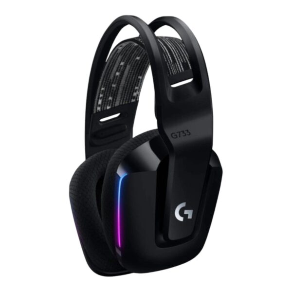 Logitech Audífonos Gamer G733 Lightspeed BLACK Wireless - Imagen 2