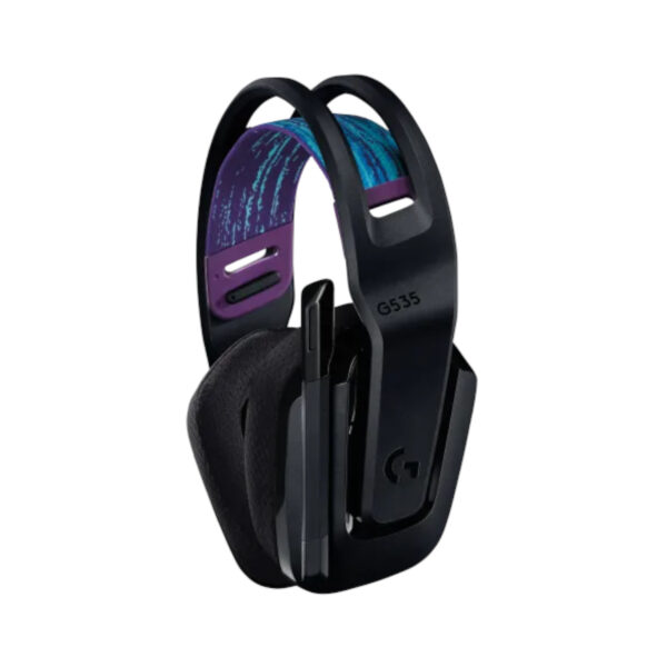 Logitech Audífonos Gamer G535 PS5/PS4/PC/MAC Black Lightspeed Wireless - Imagen 4