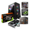 PC GAMER AMD RYZEN 5 8400F NVIDIA GEFORCE RTX 3050 FORGE 120A 32GB RAM DDR4 5200 500GB M2 SSD 550W W10PRO