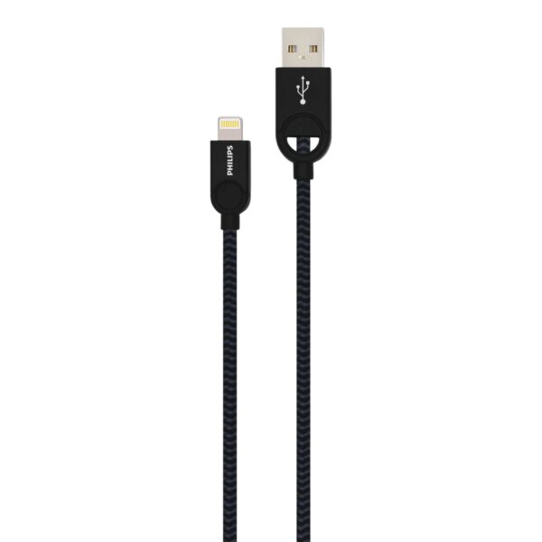 PHILIPS Cable USB a Lightning 1.2mts Charge And Sync DLC2608B