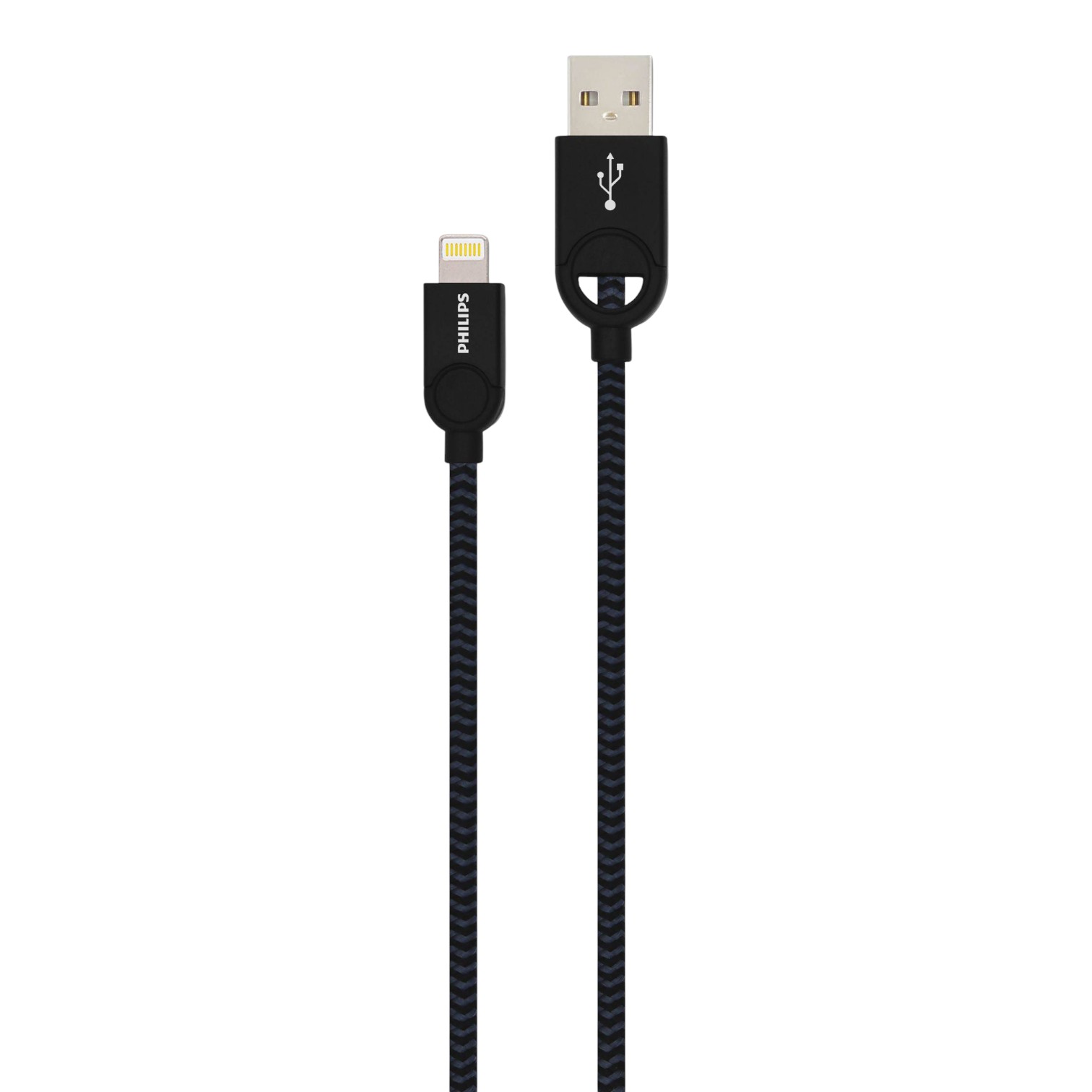 Cables Lightning PHILIPS Cable USB a Lightning 1.2mts Charge And Sync DLC2608B ETCHILE PHILIPS Cable USB a Lightning 1.2mts Charge And Sync DLC2608B