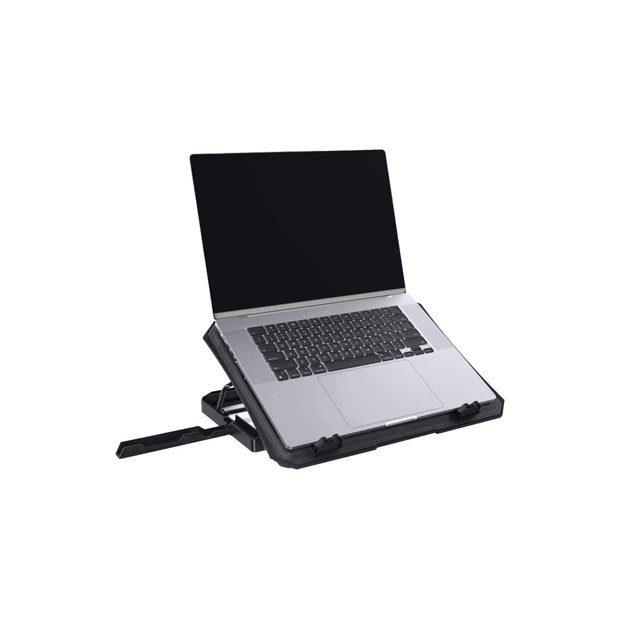 Bases y Coolers Fantech Base de Notebook Soporte NC14 Black RGB ETCHILE Fantech Base de Notebook Soporte NC14 Black RGB - Imagen 2