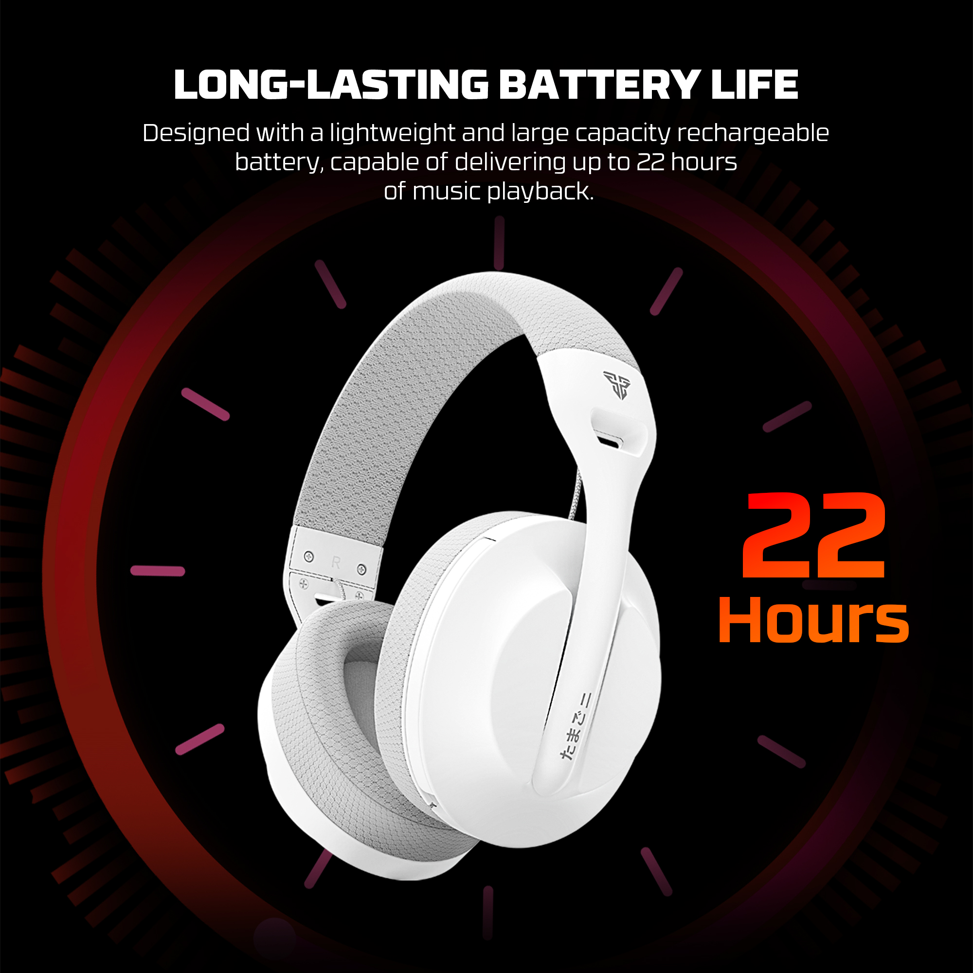 Audífonos Fantech Audífonos Gamer Inalámbricos WHG04 TAMAGO II Black Edition Tri-Mode Bluetooth Lightweight ETCHILE Fantech Audífonos Gamer Inalámbricos WHG04 TAMAGO II Black Edition Tri-Mode Bluetooth Lightweight - Imagen 14