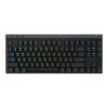Logitech Teclado Mecánico Gamer G515 TKL Black Inalámbrico LOW PROFILE Tactil Switch LIGHTSYNC
