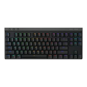 Logitech Teclado Mecánico Gamer G515 TKL Black Inalámbrico LOW PROFILE Tactil Switch LIGHTSYNC