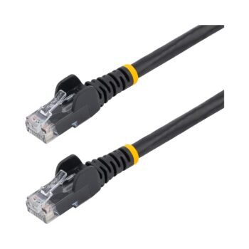 StarTech Cable de Red UTP CAT6 2mts Black Snagless ETL Verified RJ-45 Macho