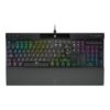 Corsair Teclado Mecánico K70 RGB PRO PBT DOUBLE SHOT PRO Keycaps - CHERRY MX SPEED