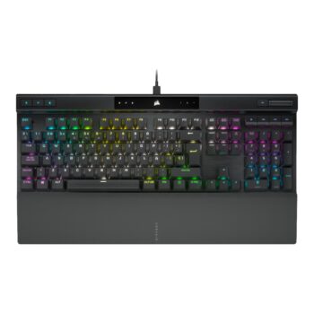 Corsair Teclado Mecánico K70 RGB PRO PBT DOUBLE SHOT PRO Keycaps - CHERRY MX SPEED