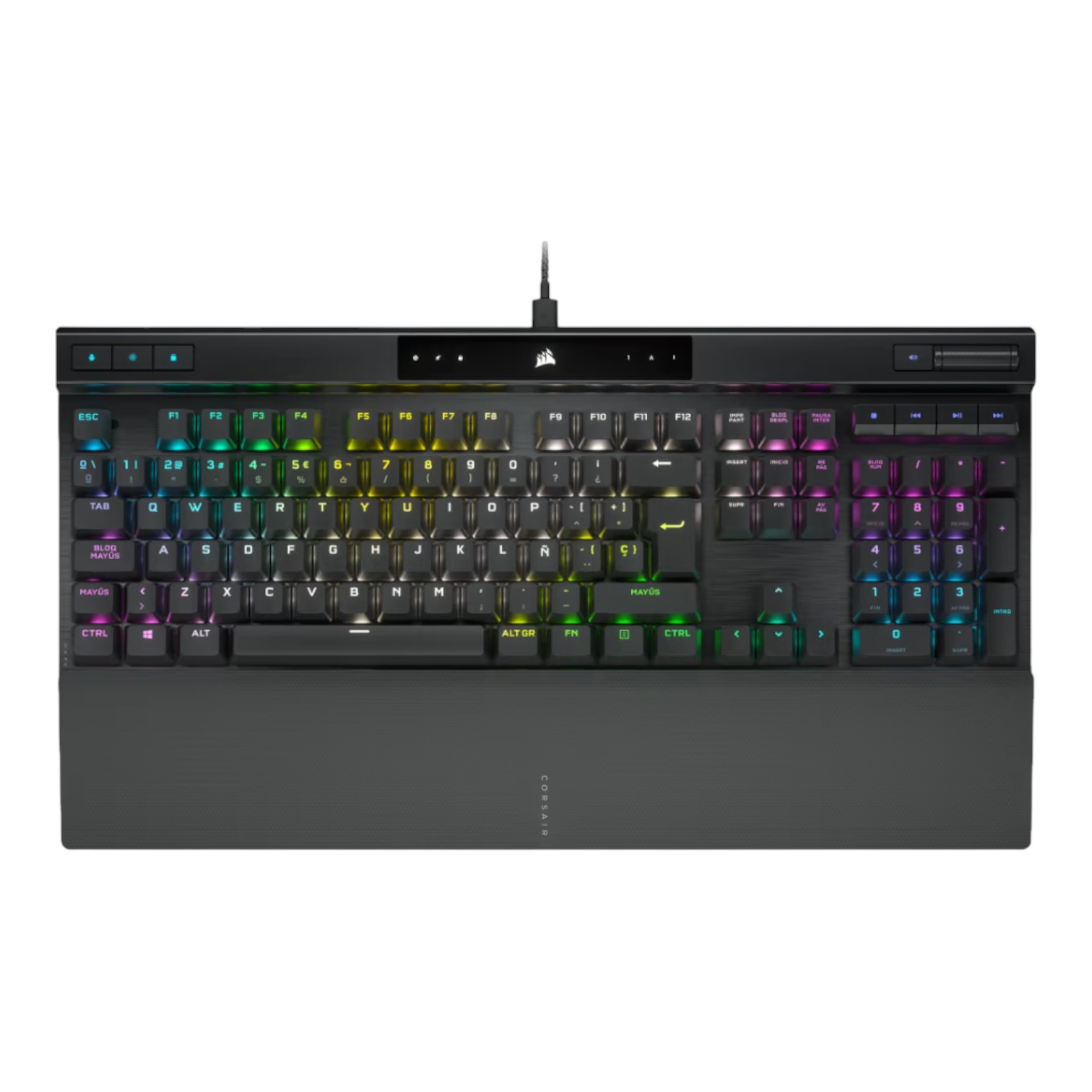 OFERTAS GAMER Corsair Teclado Mecánico K70 RGB PRO PBT DOUBLE SHOT PRO Keycaps – CHERRY MX SPEED ETCHILE Corsair Teclado Mecánico K70 RGB PRO PBT DOUBLE SHOT PRO Keycaps - CHERRY MX SPEED