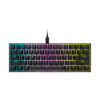 Corsair Teclado Mecánico K65 RGB MINI 60% - CHERRY MX SPEED - Black