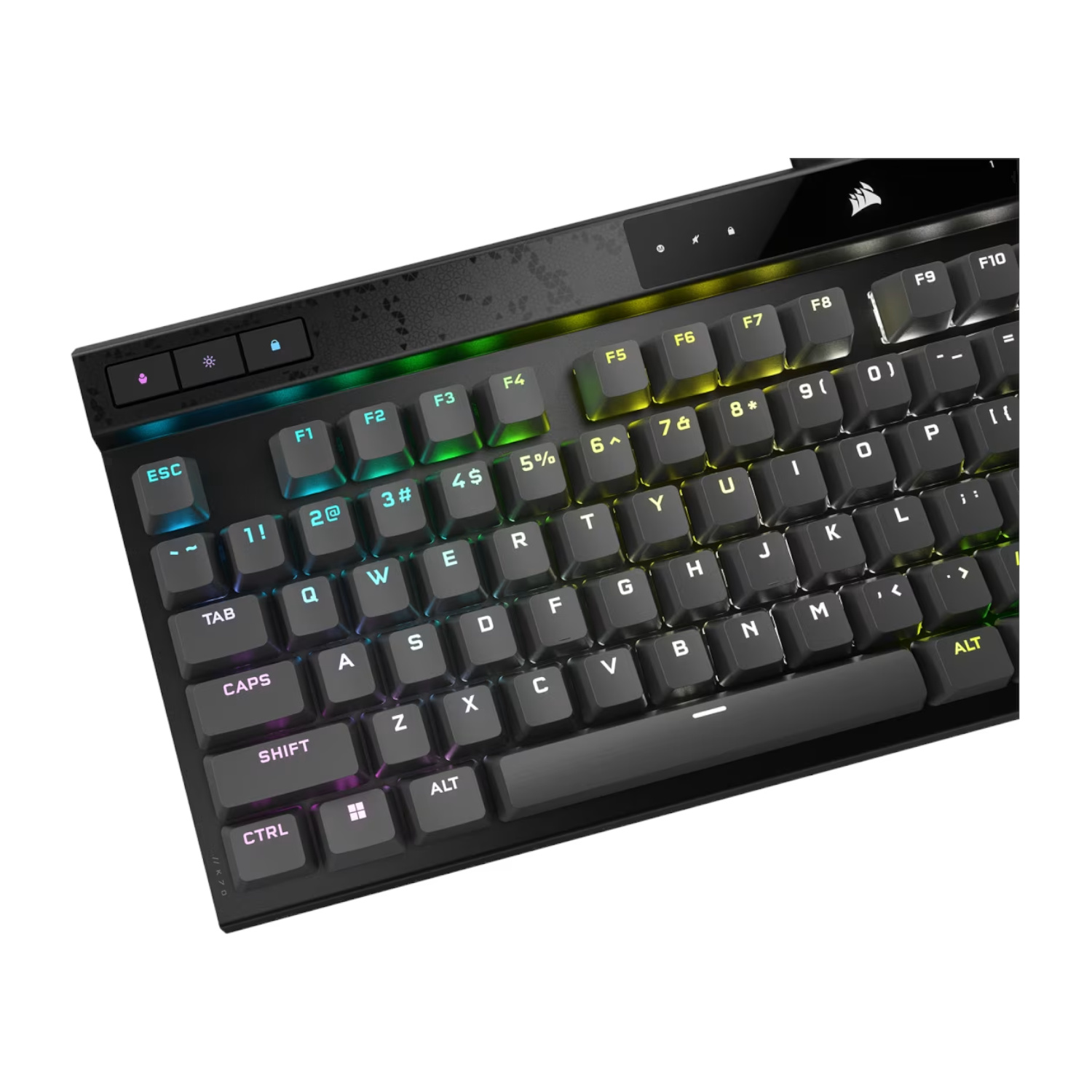 OFERTAS GAMER Corsair Teclado Magnético-Mecánico K70 MAX RGB – Switchs CORSAIR MGX ajustables – Gris Acero (ENG) ETCHILE Corsair Teclado Magnético-Mecánico K70 MAX RGB - Switchs CORSAIR MGX ajustables - Gris Acero (ENG) - Imagen 7